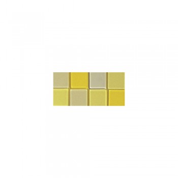Mozaika akrylová 1x1cm, 205ks, žlutá