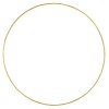 Kovový kruh, 30cm - zlatý