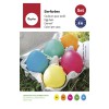 Práškové barvy pro barvení vajíček, 5 odstínů