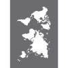 Sítotisková šablona A5 - Mapa