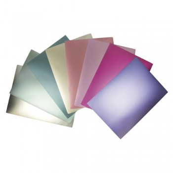 Sada metalických papírů, 8 barev, 21x29,7cm, 250g/m2, 8ks