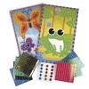 Kreativní set pro děti - mozaika Motýl + žabka, 12.5 x 20cm - 2 obrázky