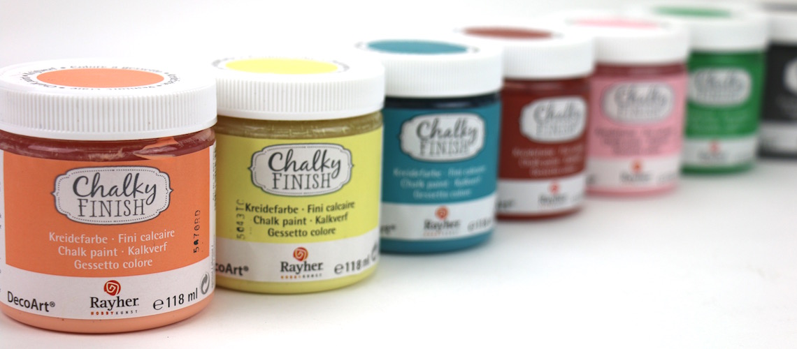 Křídové barvy - Chalky finish Křídové barvy - Chalky finish