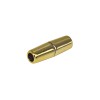 magnetické zapínání duté,28x9mm,otvor 5mm - zlaté