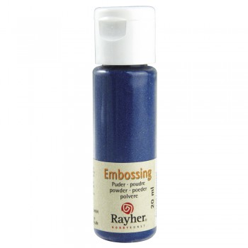embossovací pudr 20ml - modrý