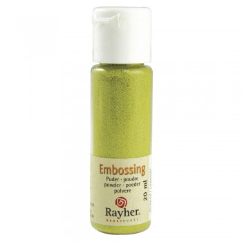 embossovací pudr 20ml - sv. zelený