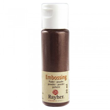 embossovací pudr 20ml - měděný