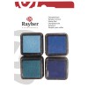 Mini-razítkovací set - kluci, 3x3cm, 4 barvy
