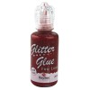 glitrové lepidlo 20ml - červená