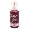 glitrové lepidlo 20ml - vínová