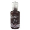 glitrové lepidlo 20ml - hnědá