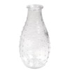 Váza skleněná, 7cm , 14cm, s puntíky