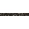 Washi Tape 15mm, 15m - bílé písmo na černém