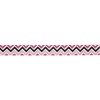 Washi Tape 15mm, 15m - cik-cak růžový
