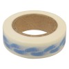Washi Tape 15mm, 15m - chodidla sv.modrá