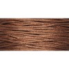Voskovaná šňůra s nylonovým jádrem, 0,6mm ø, 10m - skořice