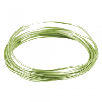 Hliníkový drát - sv.zelený, 2 mm ø, 2m