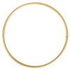 Kovový kruh, 20cm - zlatý