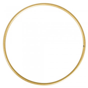 Kovový kruh, 15cm - zlatý