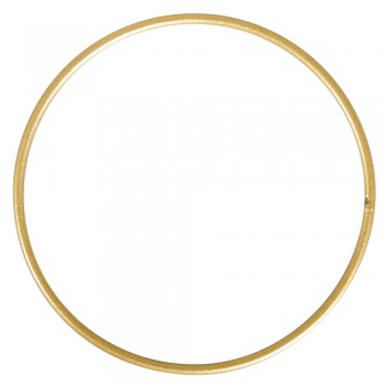 Kovový kruh, 10cm - zlatý