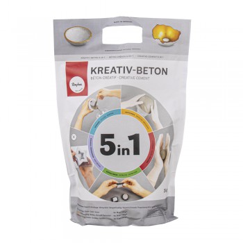 Kreativní beton 5v1, 3kg