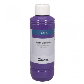 Barva na textil, nezažehlovací, 250ml - fialová