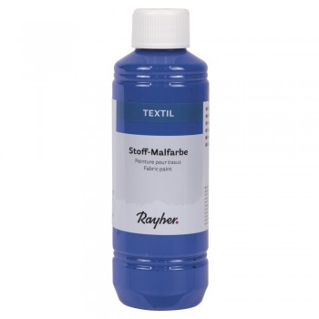 Barva na textil, nezažehlovací, 250ml - modrá