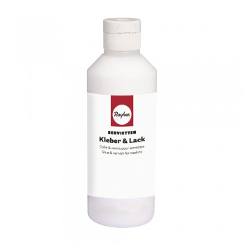Lepidlo + lak na ubrousky, 250ml