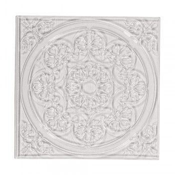 Reliéfní deska pro odlévání dlaždic - Mandala, 11x11cm