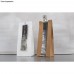 Papírové sáčky - přírodní, 10x24x6cm, 25ks
