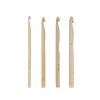 Bambusové háčky na háčkování 4, 6, 8, 10mm ø