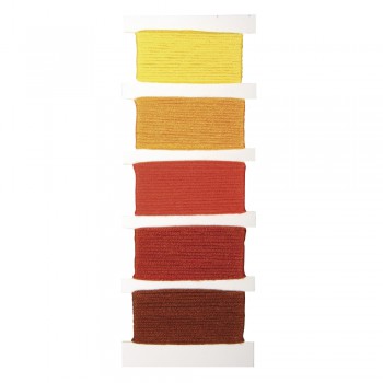 Bavlnky, barevný set 5 odstínů, á10m - žluto-oranžový