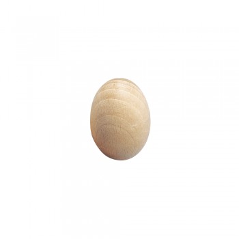 Dřevěné vejce, přírodní, 6cm