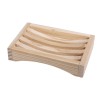 Dřevěný polotovar - držadlo na mýdlo 12,3x8x2,5cm