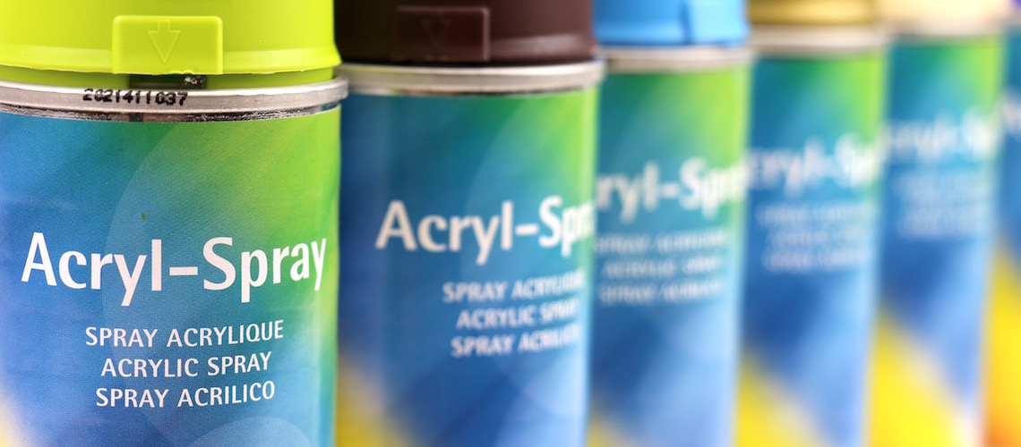 Akrylové spreje Akrylové spreje