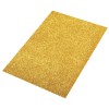 Mechová pryž glitrová - zlatá, 30x45x0,2cm 