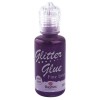 glitrové lepidlo 20ml - fialová