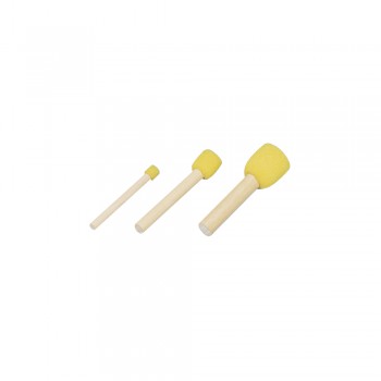 Pěnové tupovací štětce - pr.10, 20, 30 mm, 3ks