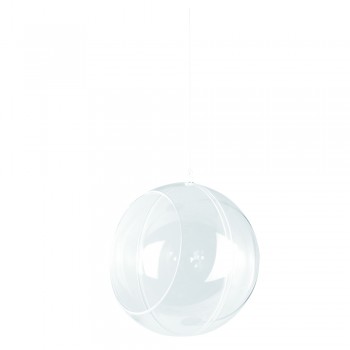 Floristická koule plastová, dvoudílná,12 cm ø 
