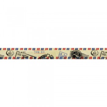 Washi Tape 15mm, 15m - letecká pošta