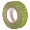 Glitter Tape - jarní zelená, 15mm, 5m 