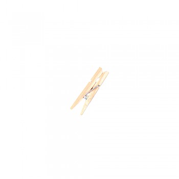 Dřevěné kolíčky, 4,5 cm, natur, 24ks