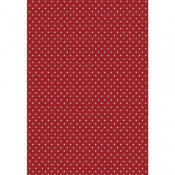 Papír na decoupage, 26x37,5cm, 27g/m2, 3 listy - Polka red