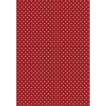Papír na decoupage, 26x37,5cm, 27g/m2, 3 listy - Polka red
