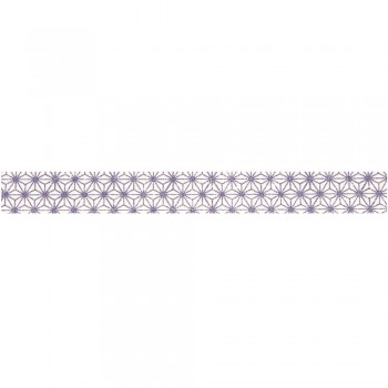 Washi Tape 15mm, 15m - fialové hvězdičky
