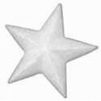 hvězda polystyren, 10cm